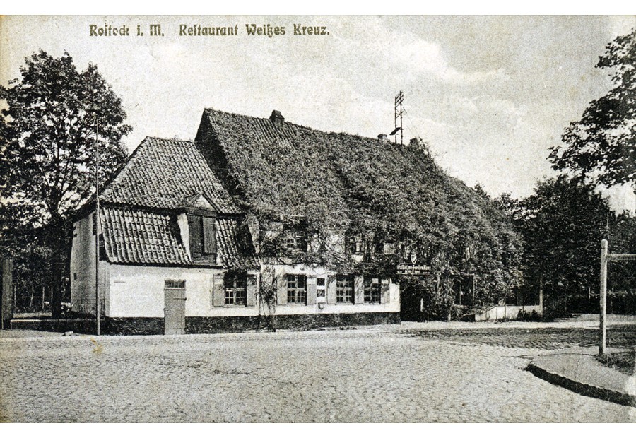 Restaurant Weißes Kreuz  (um 1910)
