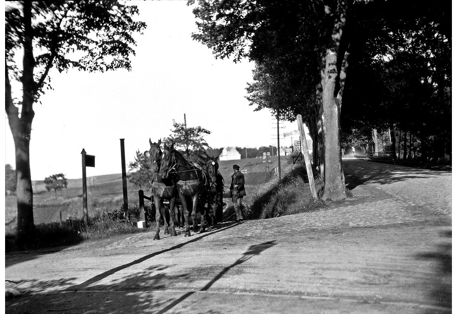 Verbindungsweg Ecke Tessiner Chaussee 1928. (Foto: Wolfgang Baier)