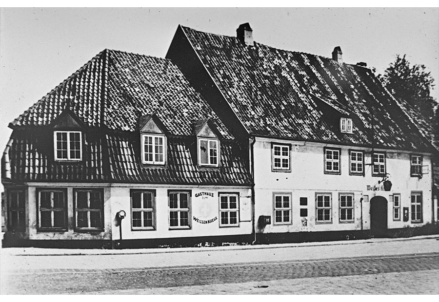 Gasthaus Weißes Kreuz  (um 1930)