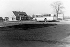 H6B-Bus der Linie 3 an der Wendeschleife am Jan-Maat-Weg um 1958. (Sammlung: Jürgen Voß)