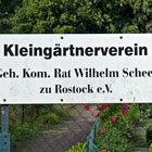Kleingärtnerverein Geheimer Kommerzienrat Wilhelm Scheel zu Rostock e.V. am Weißen Kreuz (Foto: Berth Brinkmann)